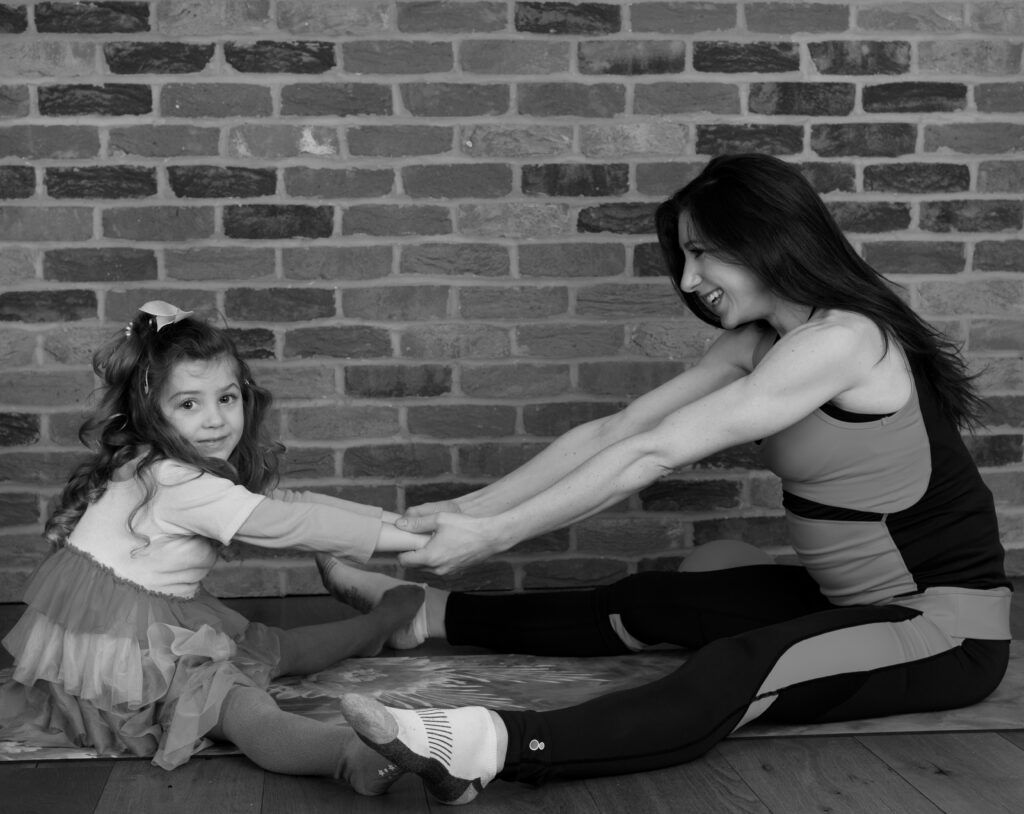Mother and daughter dance class image